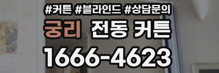 궁리 전동 커튼