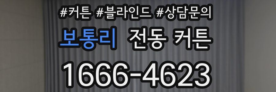 보통리 전동 커튼