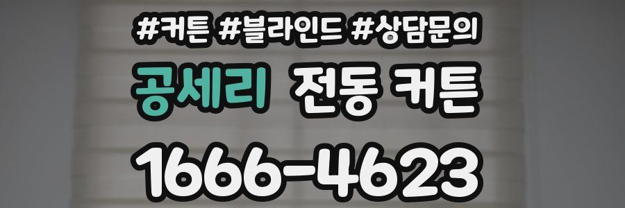 공세리 전동 커튼
