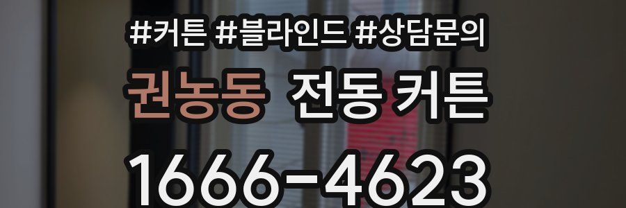 권농동 전동 커튼