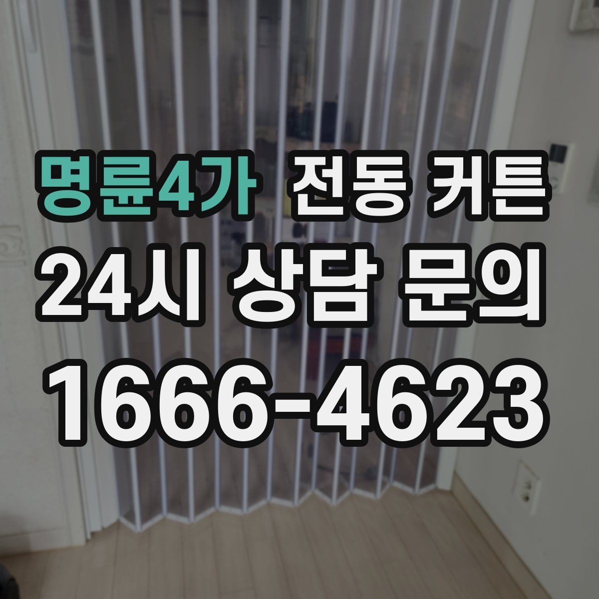 명륜4가 전동 커튼
