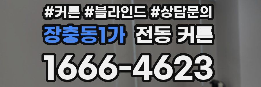 장충동1가 전동 커튼