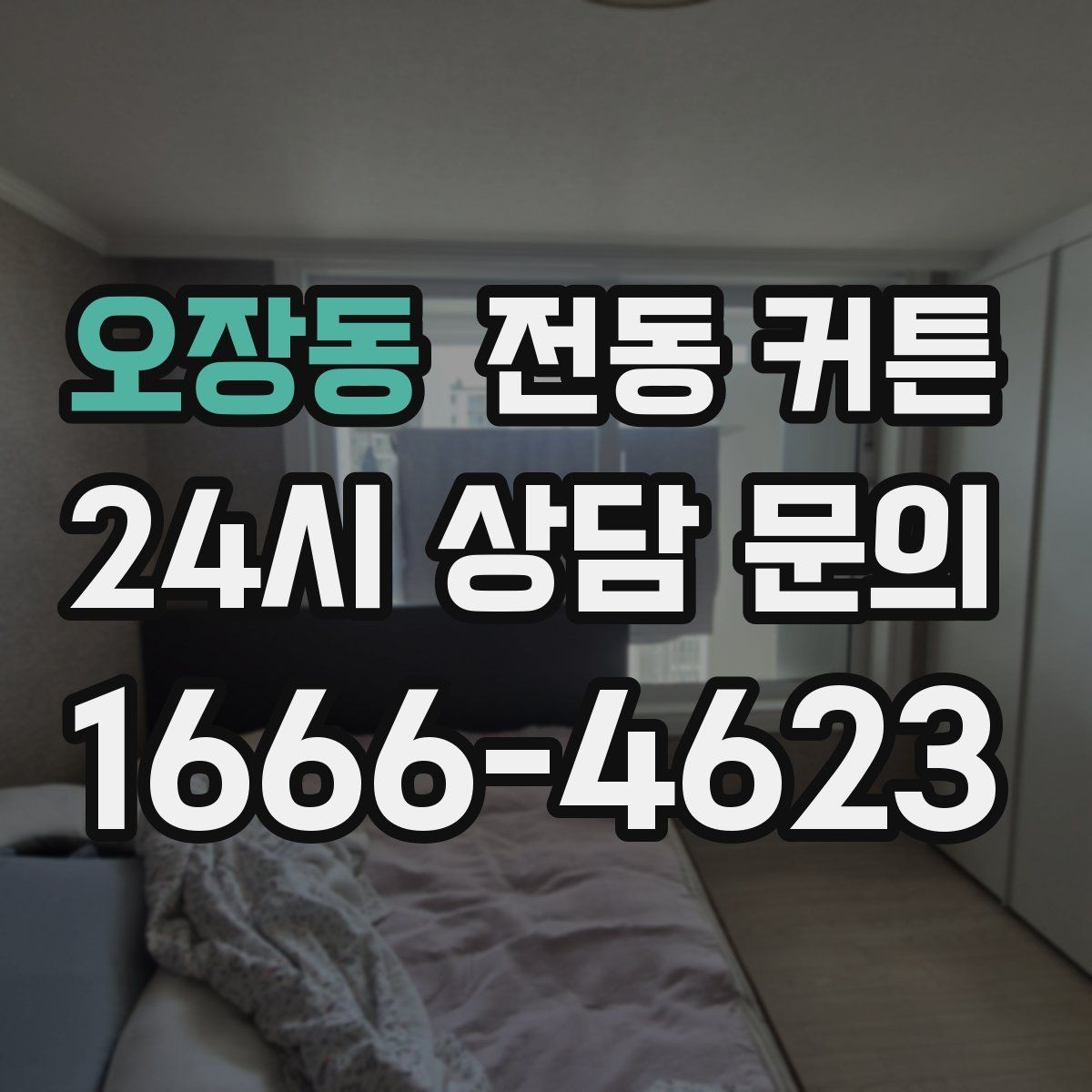 오장동 전동 커튼 전동형과 일반형을 함께 비교하기