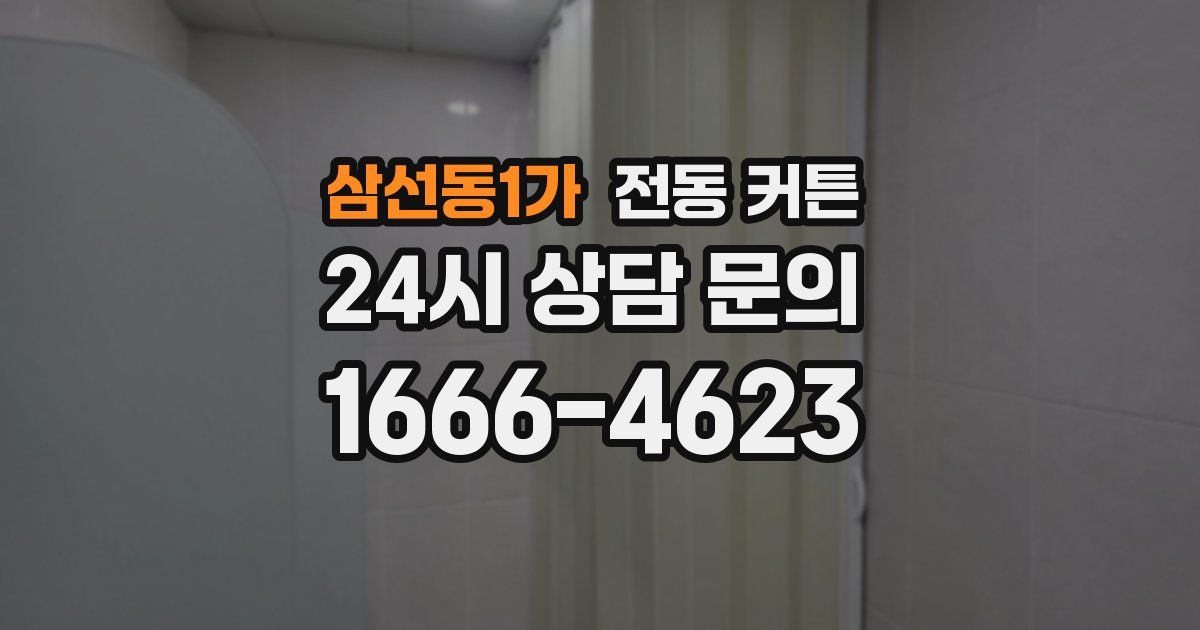 삼선동1가 전동 커튼
