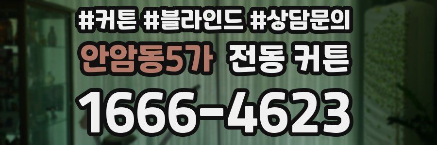 안암동5가 전동 커튼