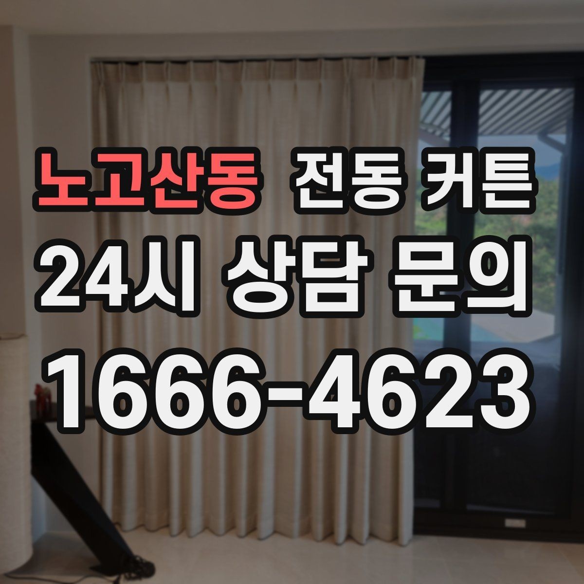 노고산동 전동 커튼 반려동물 있는 집에서 고려할 점