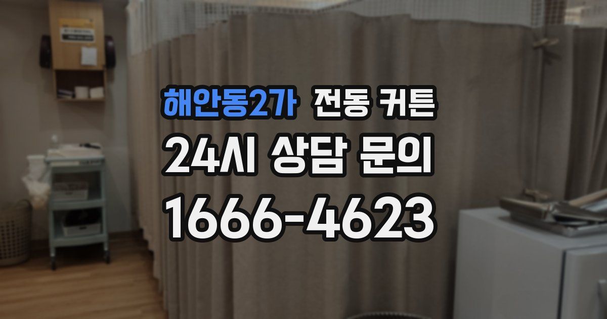 해안동2가 전동 커튼