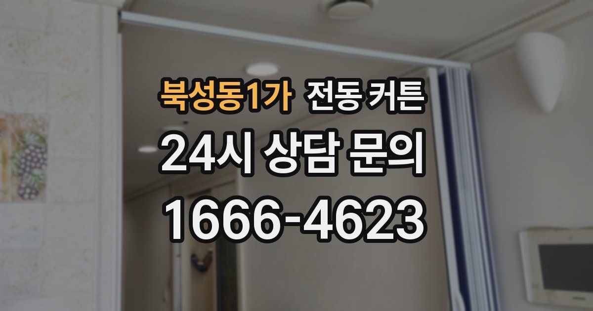 북성동1가 전동 커튼