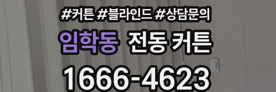 임학동 전동 커튼