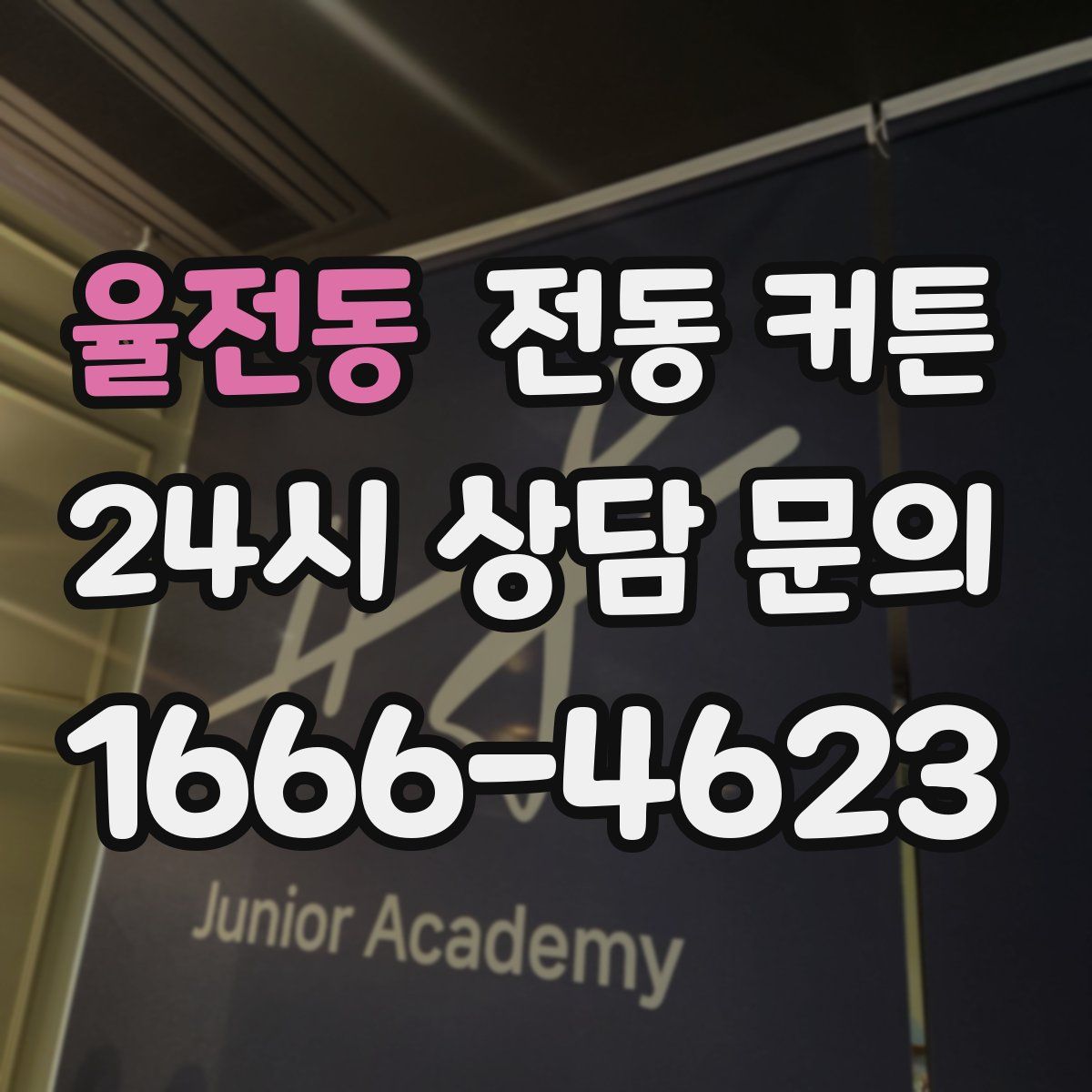 율전동 전동 커튼