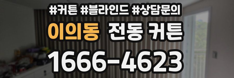 이의동 전동 커튼
