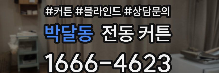 박달동 전동 커튼