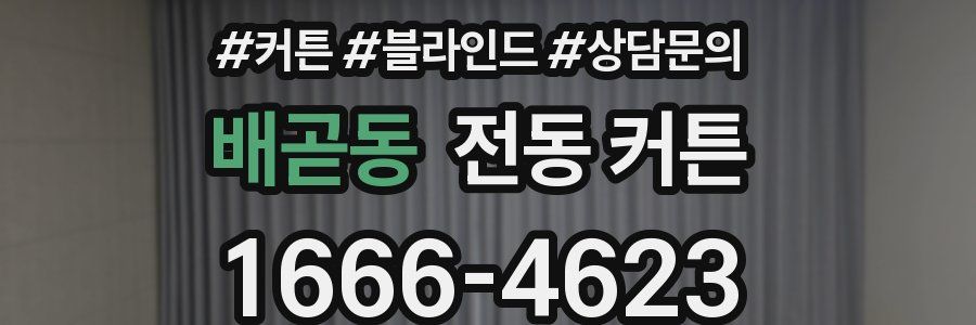 배곧동 전동 커튼