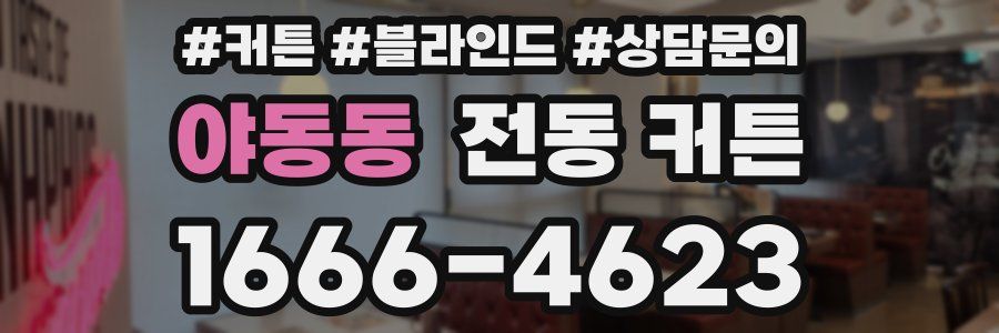야동동 전동 커튼