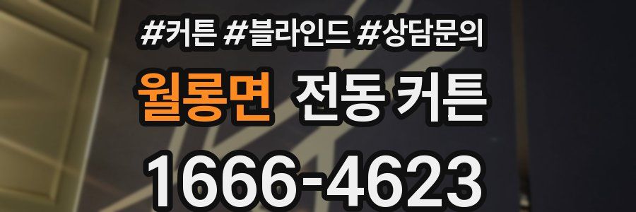 월롱면 전동 커튼