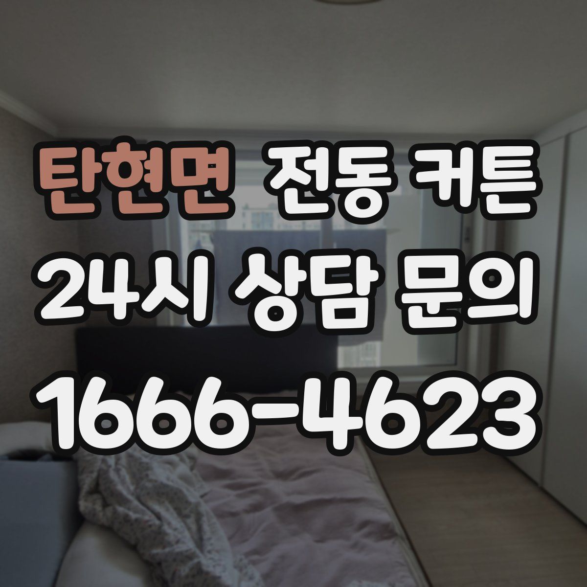 탄현면 전동 커튼