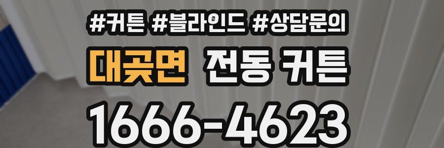 대곶면 전동 커튼