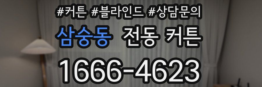 삼숭동 전동 커튼