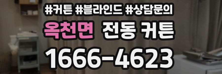 옥천면 전동 커튼