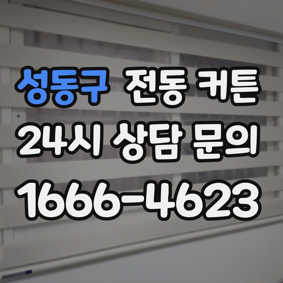 성동구 전동 커튼