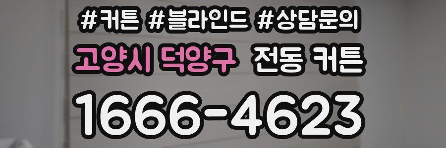 고양시 덕양구 전동 커튼