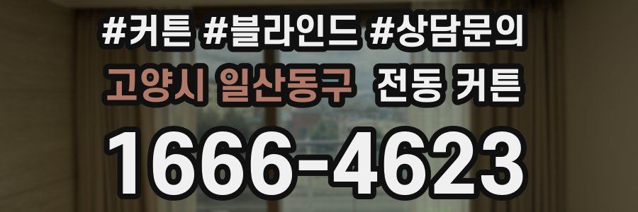 고양시 일산동구 전동 커튼