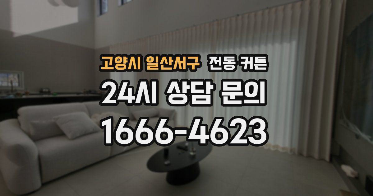고양시 일산서구 전동 커튼