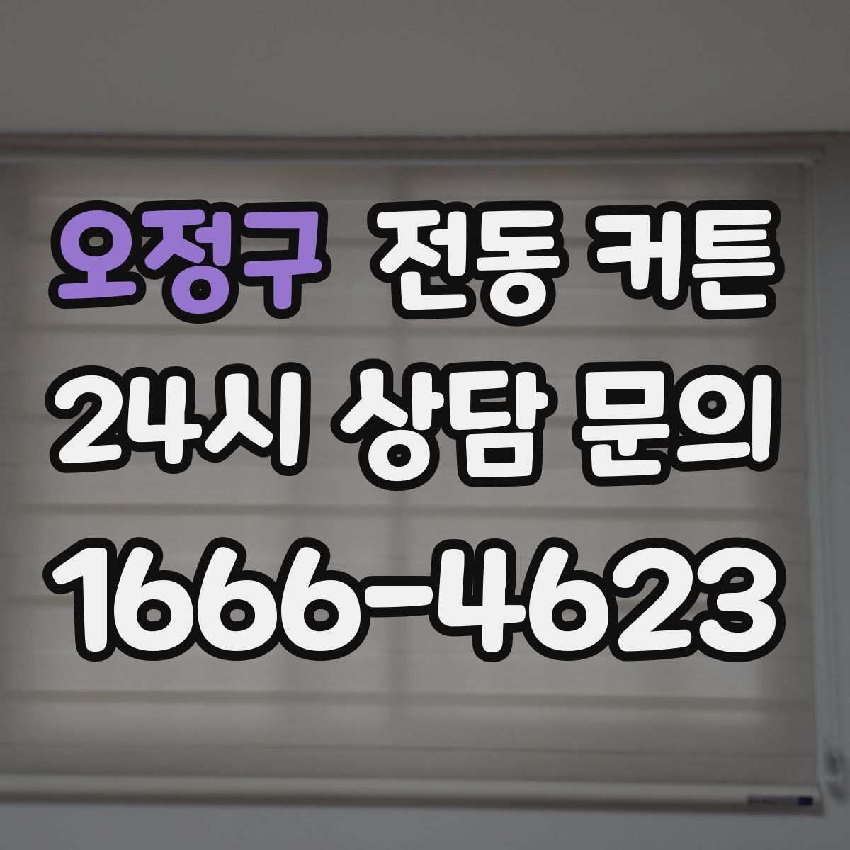 오정구 전동 커튼