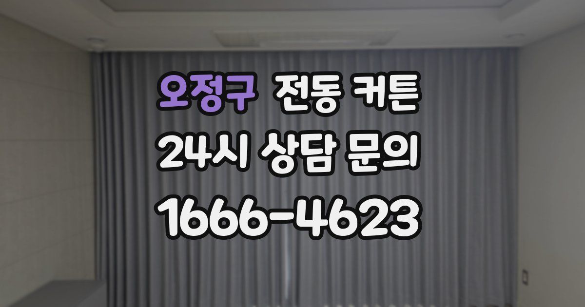 오정구 전동 커튼