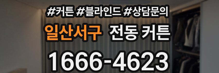 일산서구 전동 커튼