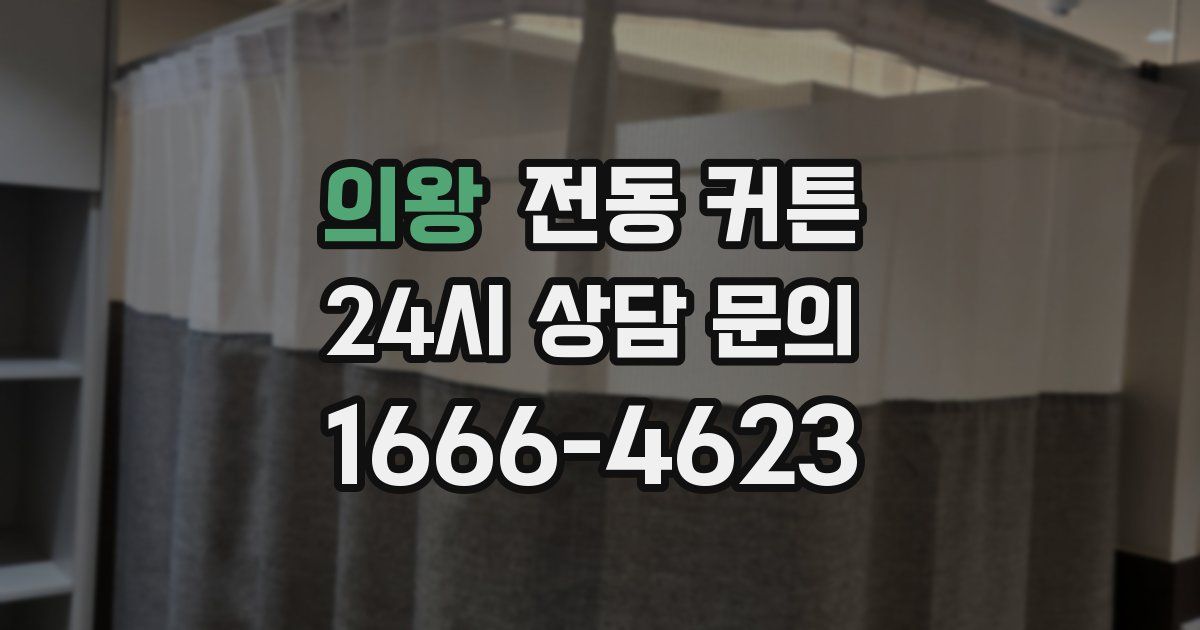 의왕 전동 커튼