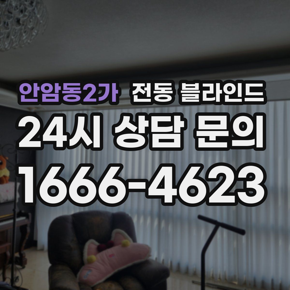 안암동2가 전동 블라인드