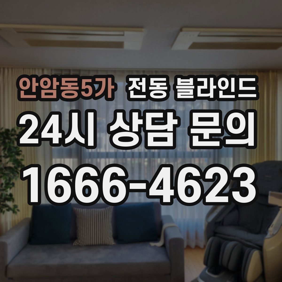 안암동5가 전동 블라인드