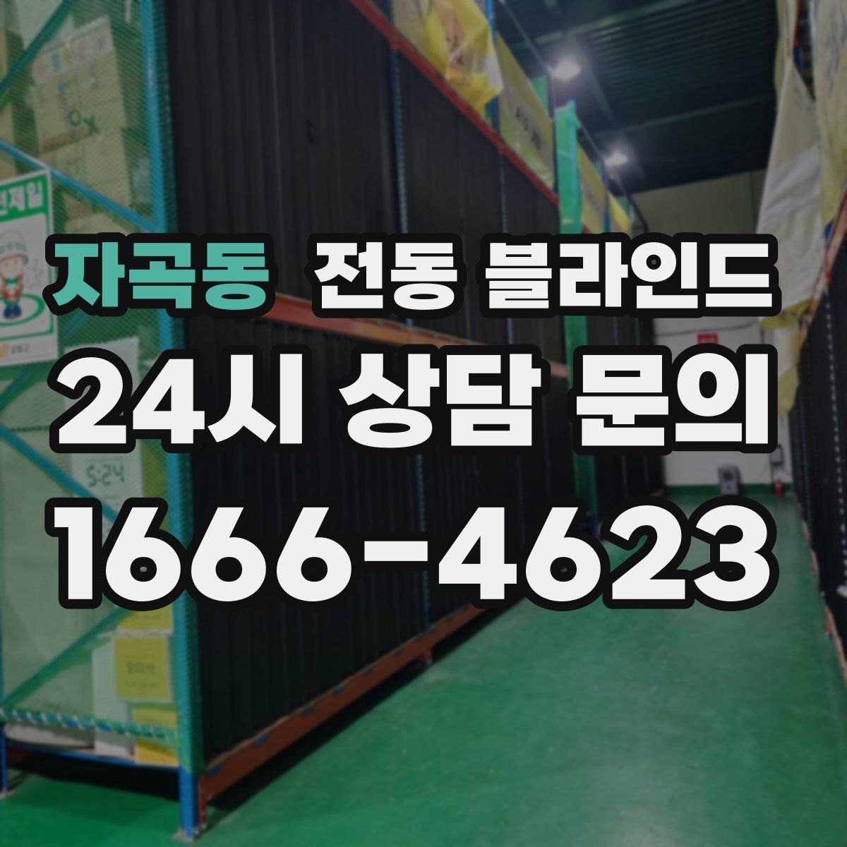 자곡동 전동 블라인드