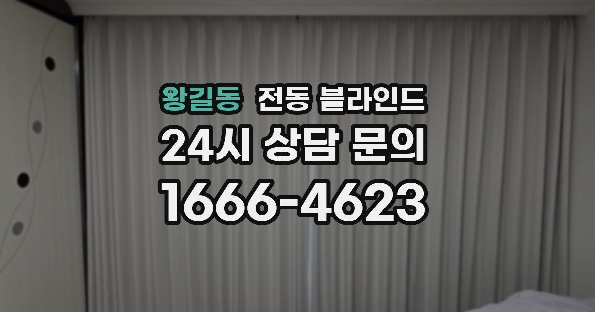 왕길동 전동 블라인드