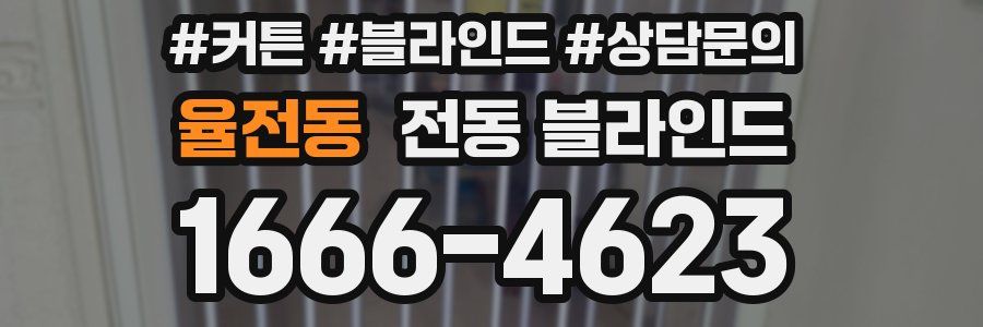 율전동 전동 블라인드