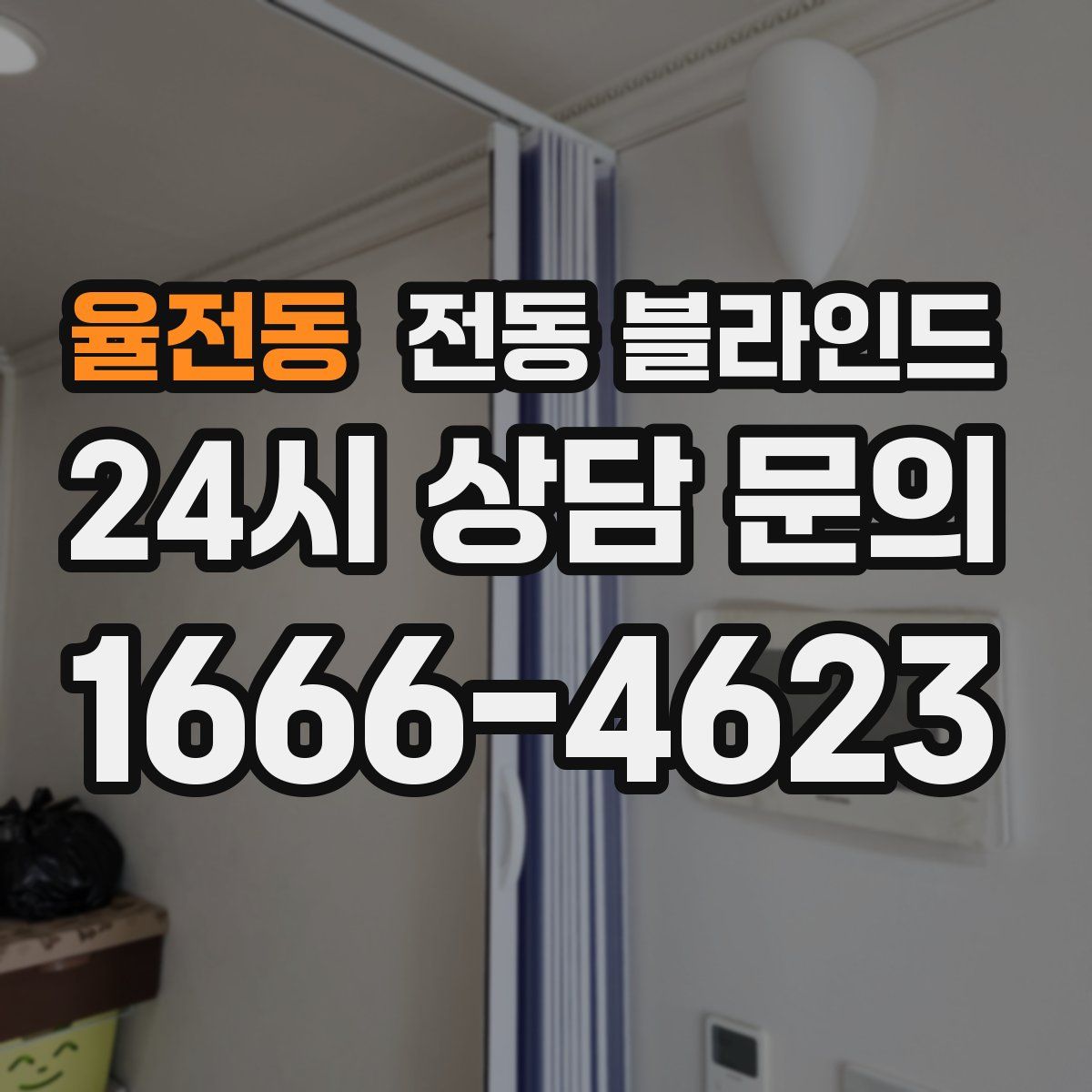 율전동 전동 블라인드