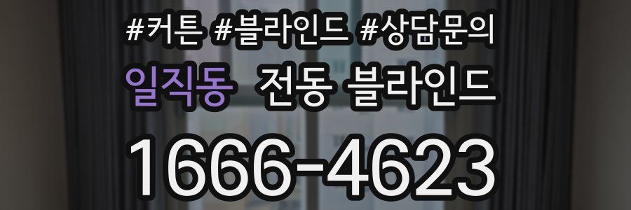 일직동 전동 블라인드