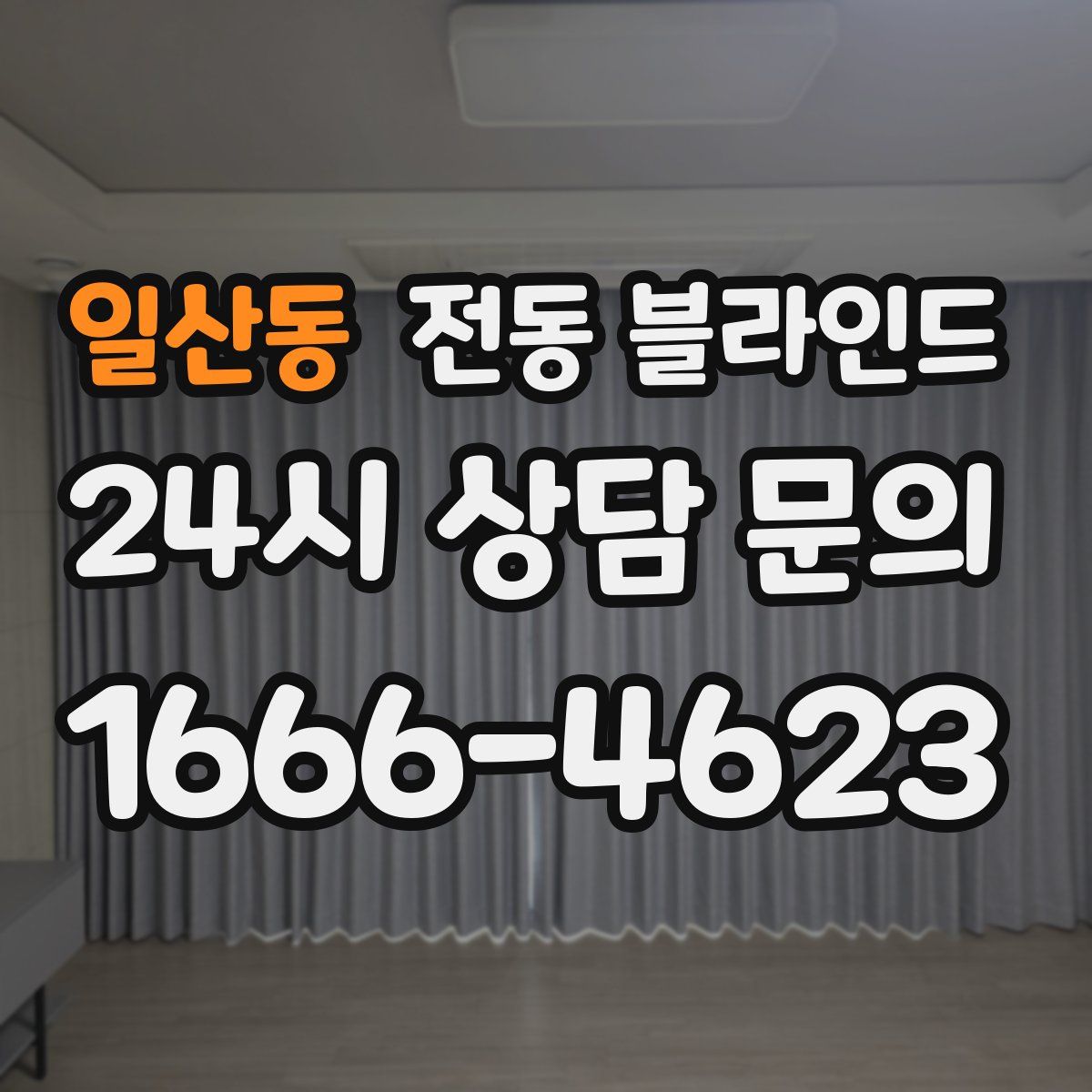 일산동 전동 블라인드