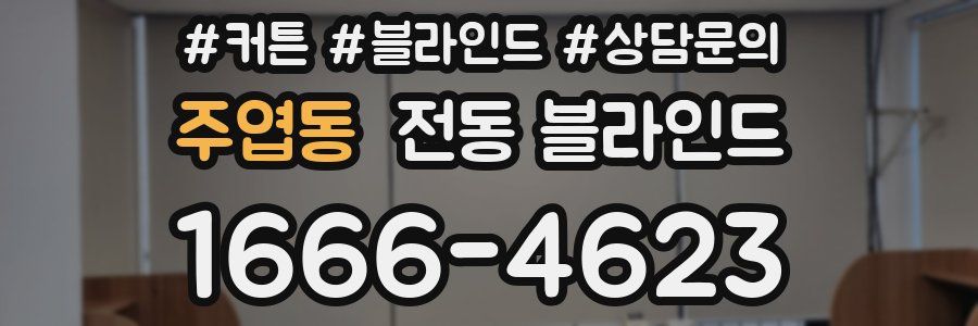 주엽동 전동 블라인드