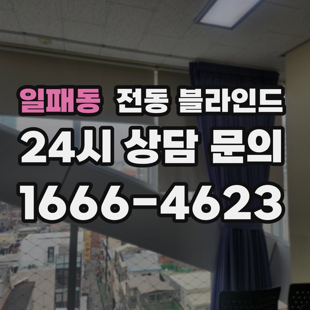 일패동 전동 블라인드