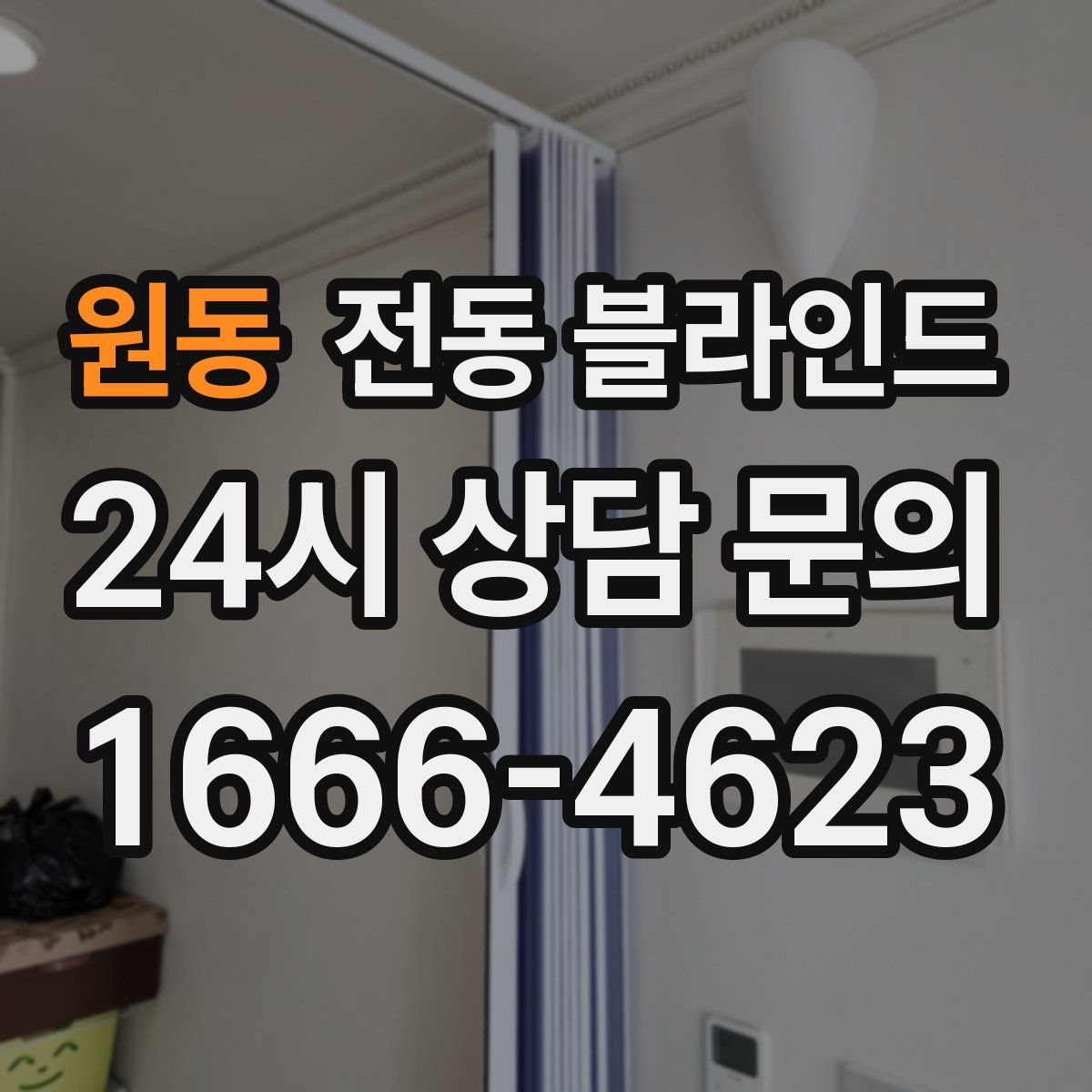 원동 전동 블라인드