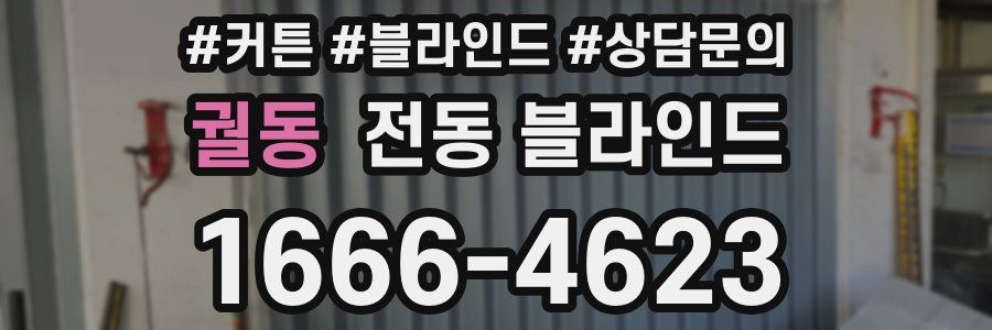 궐동 전동 블라인드