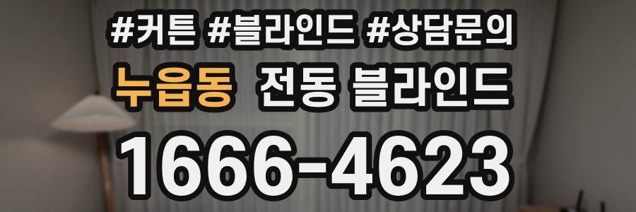 누읍동 전동 블라인드
