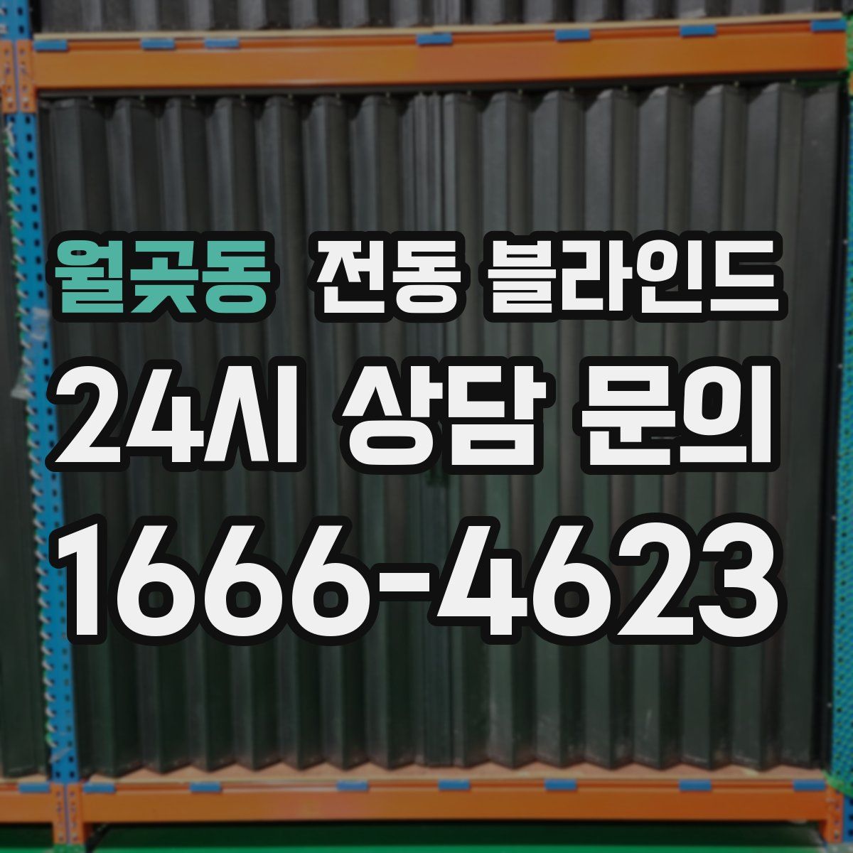 월곶동 전동 블라인드