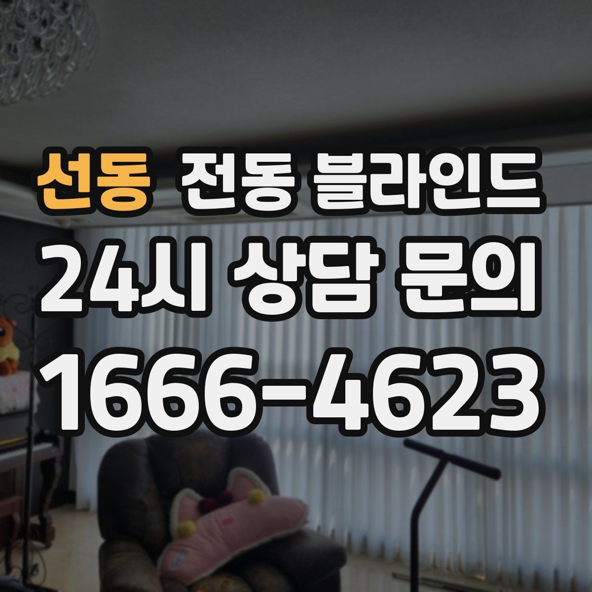 선동 전동 블라인드