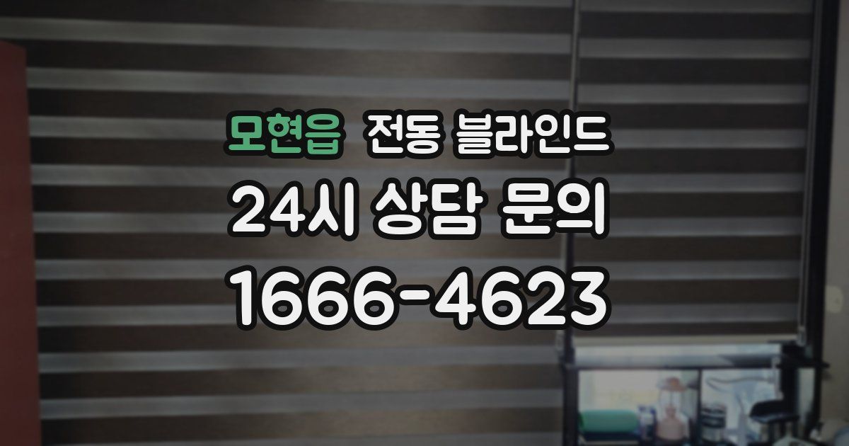 모현읍 전동 블라인드