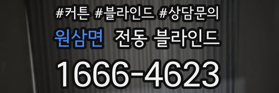 원삼면 전동 블라인드