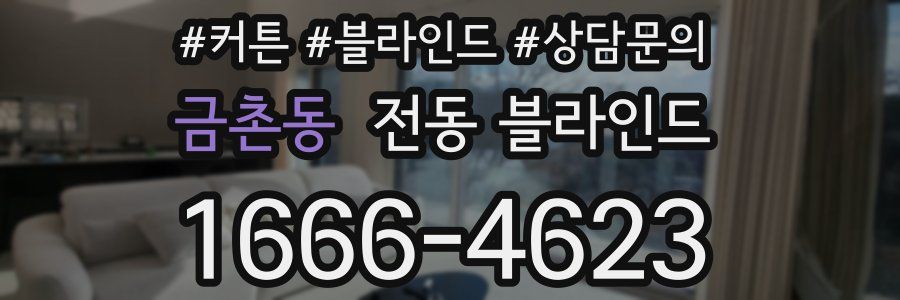금촌동 전동 블라인드