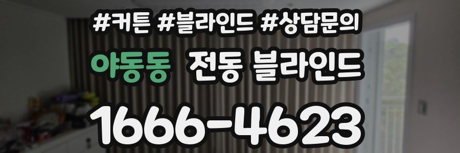 야동동 전동 블라인드